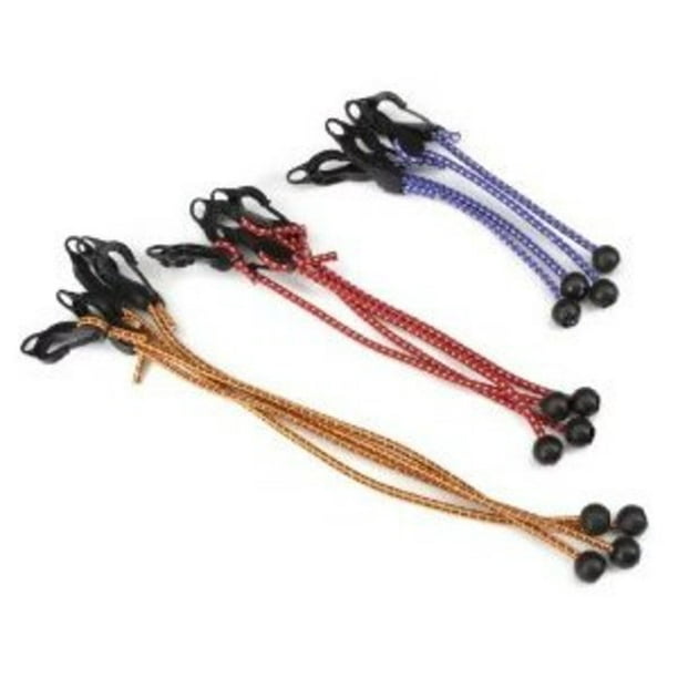 8-Piece CargoLoc 82456 12-Inch Adjustable Tarp Cords with Plastic Ball Hooks 8-Piece CargoLoc 82456 12-Inch Adjustable Tarp Cords with Plastic Ball Hooks